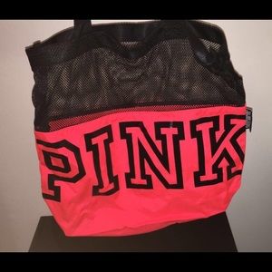Victoria's Secret Pink Mesh Tote